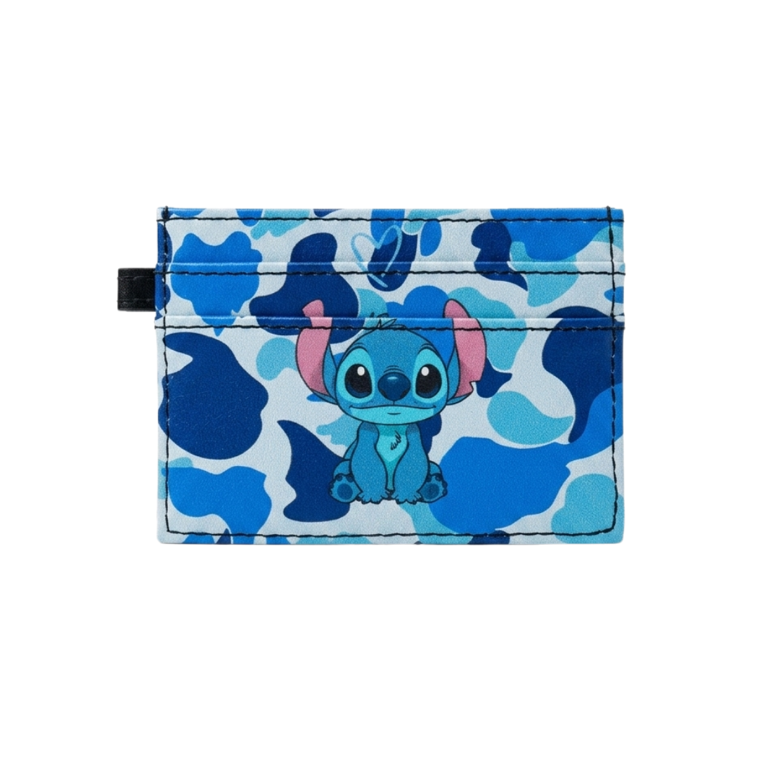 Blue Camo Wallet